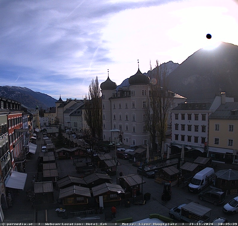 Webcam Lienz Hauptplatz | © www.permedia.at